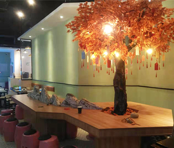 天河區(qū)餐廳裝修完工實(shí)景圖來啦！